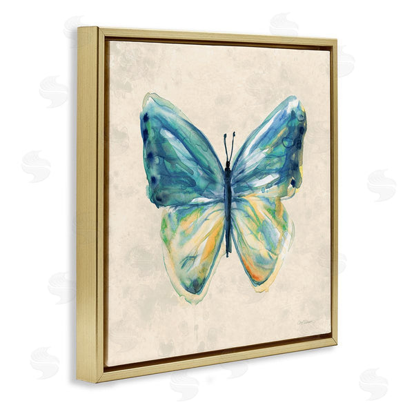 Stupell Industries Carol Robinson | Bright Watercolor Butterfly