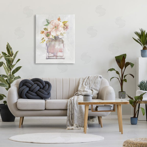 Stupell Industries Carol Robinson | Charming Cottage Florals In Fashion Fragrance Bottle Wall Art