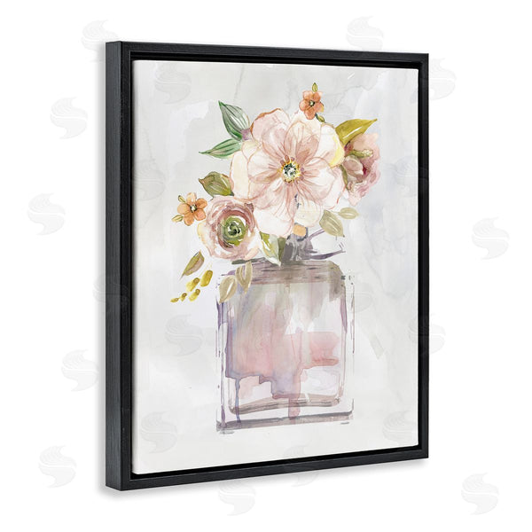 Stupell Industries Carol Robinson | Charming Cottage Florals In Fashion Fragrance Bottle Wall Art