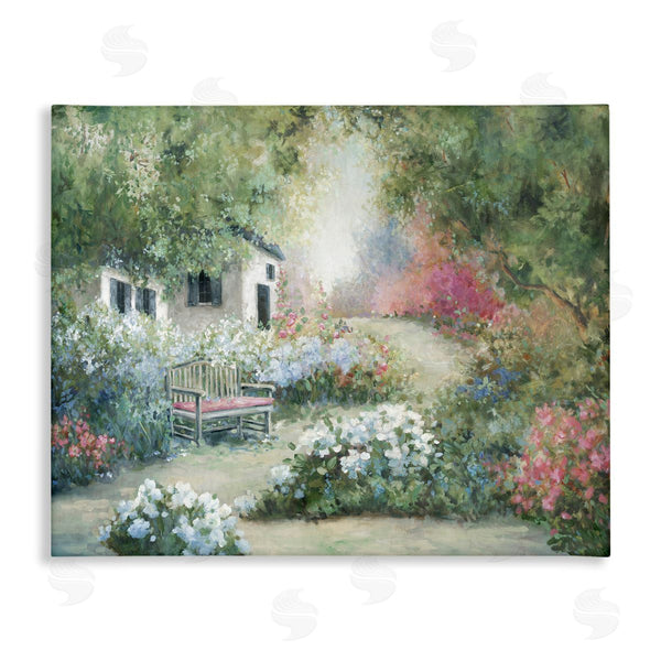 stupell industries Carol Robinson | Charming Cottage Garden Path