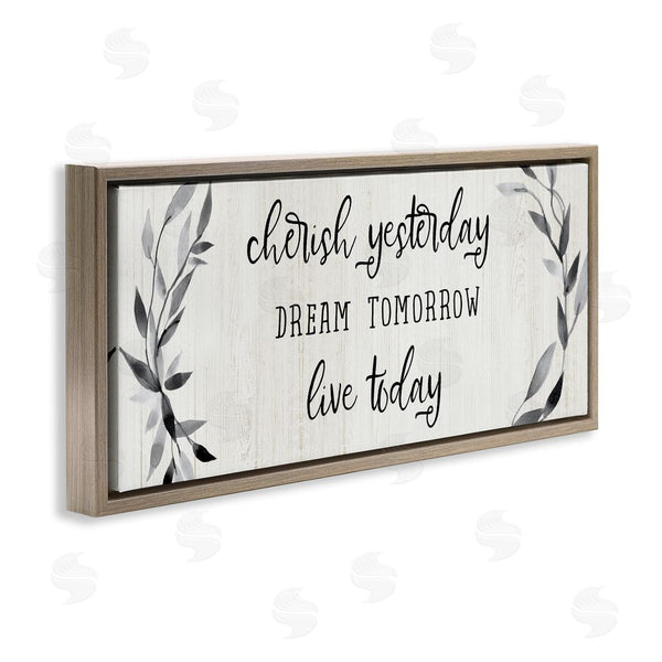 Stupell Industries Carol Robinson | Cherish Dream Live Today