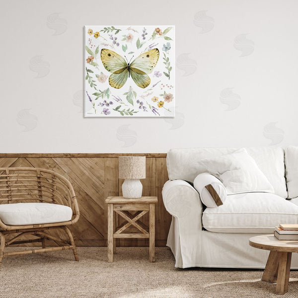 Stupell Industries Carol Robinson | Chic Cottage Butterfly Wall Art
