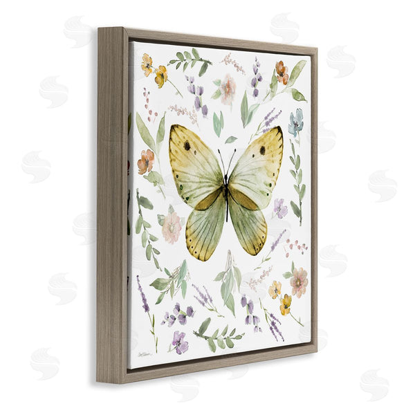 Stupell Industries Carol Robinson | Chic Cottage Butterfly Wall Art