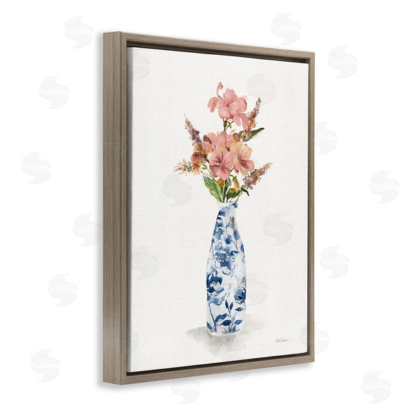 Stupell Industries Carol Robinson | Chinoiserie Blooms Pink Florals