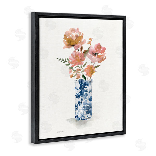 Stupell Industries Carol Robinson | Chinoiserie Blooms Pink Flowers