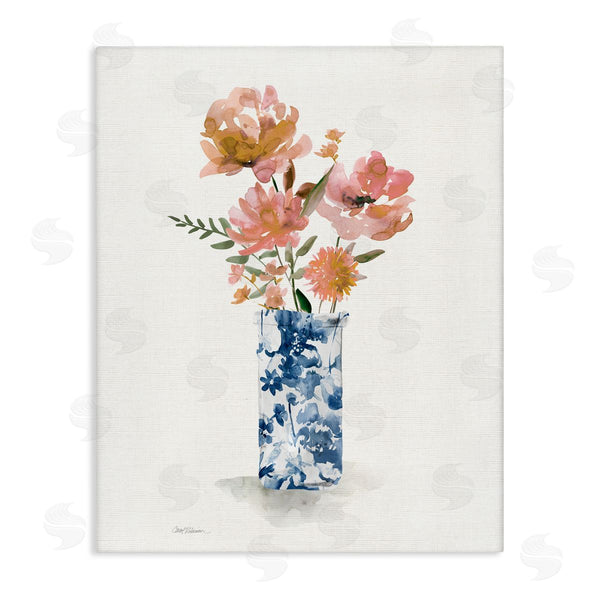 stupell industries Carol Robinson | Chinoiserie Blooms Pink Flowers