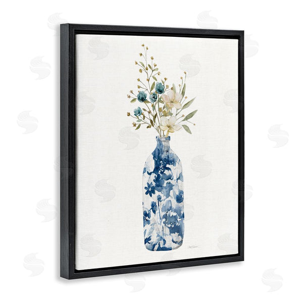 Stupell Industries Carol Robinson | Chinoiserie Blooms White Florals
