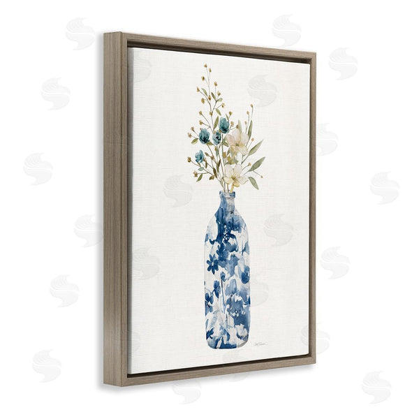 Stupell Industries Carol Robinson | Chinoiserie Blooms White Florals