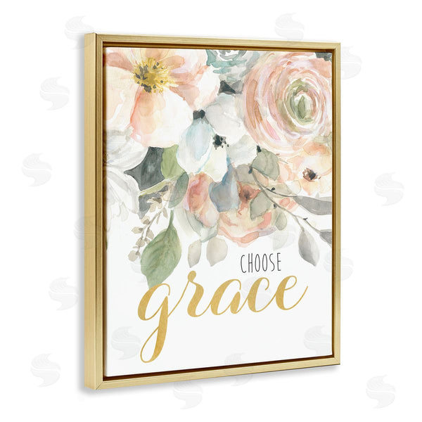 Stupell Industries Carol Robinson | Choose Grace On Florals