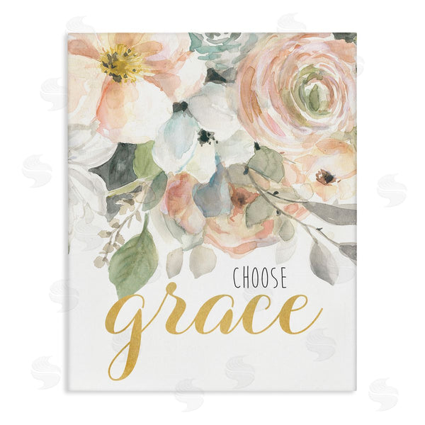 stupell industries Carol Robinson | Choose Grace on Florals