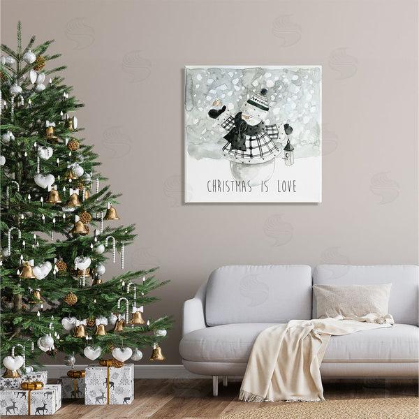 Stupell Industries Carol Robinson | Christmas Is Love Phrase Wall Art