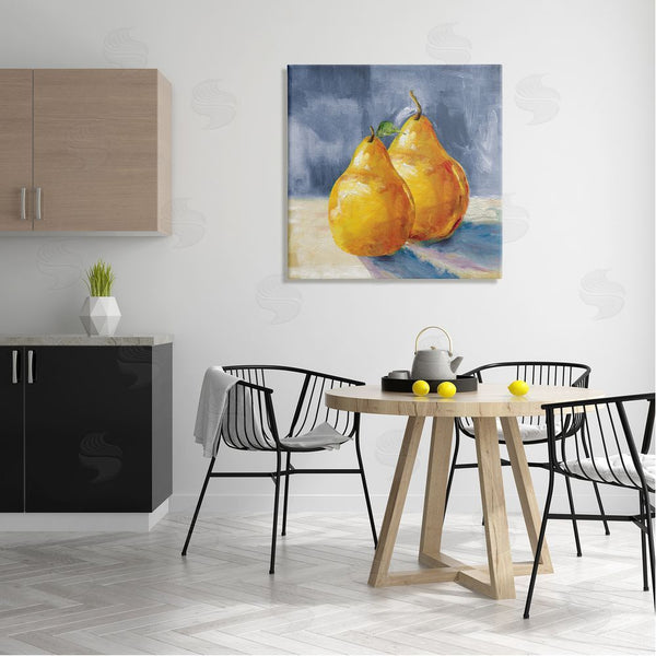 Stupell Industries Carol Robinson | Classic Yellow Pears Delicious Fruit Still Life Wall Art