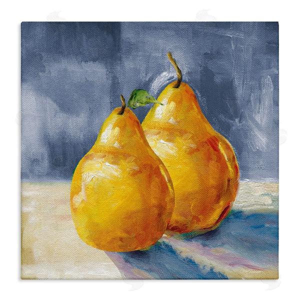 stupell industries Carol Robinson | Classic Yellow Pears Delicious Fruit Still Life Wall Art
