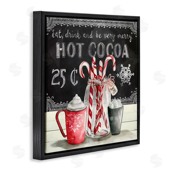 Stupell Industries Carol Robinson | Cocoa & Candy Canes