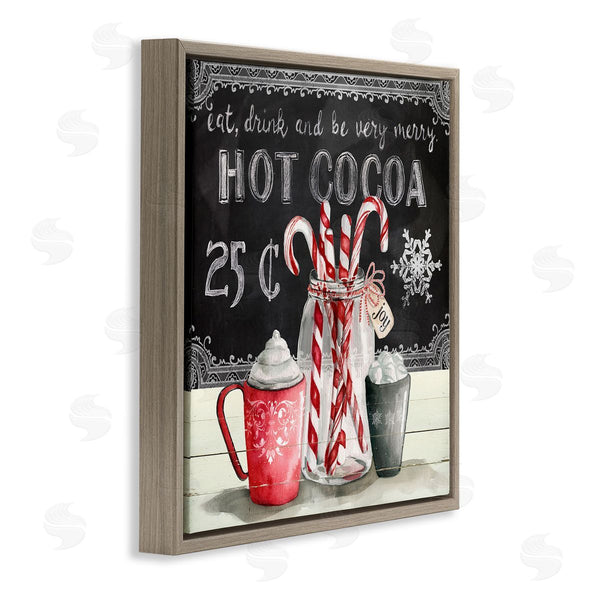 Stupell Industries Carol Robinson | Cocoa & Candy Canes
