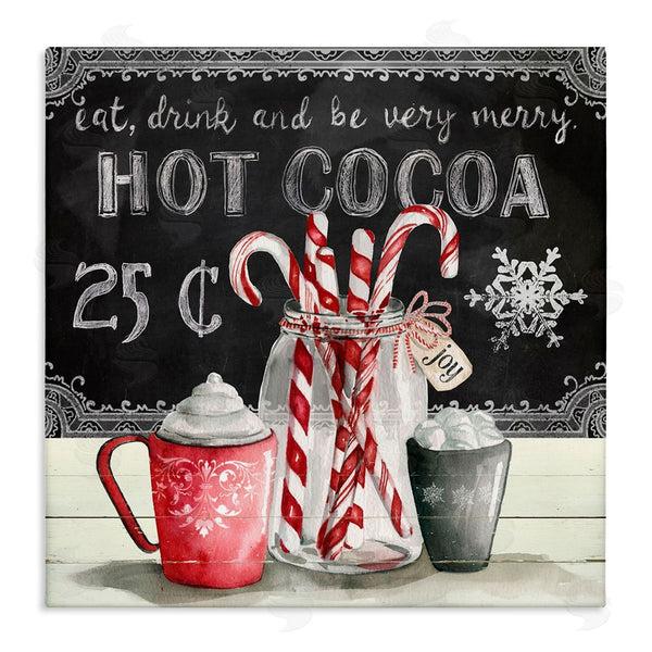 stupell industries Carol Robinson | Cocoa & Candy Canes