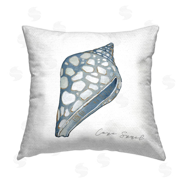 Stupell Industries Carol Robinson | Cone Snail Shell Printed Throw Pillow