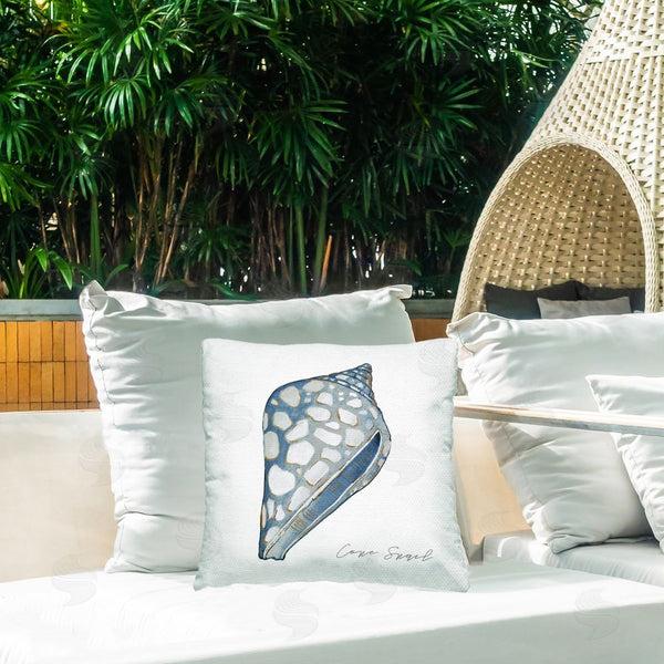 Stupell Industries Carol Robinson | Cone Snail Shell Printed Throw Pillow