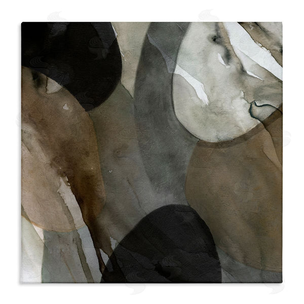 stupell industries Carol Robinson | Contemporary Round Layered Shapes Wall Art