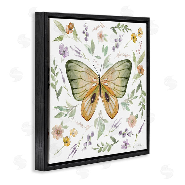 Stupell Industries Carol Robinson | Cottage Butterfly Botanicals Wall Art