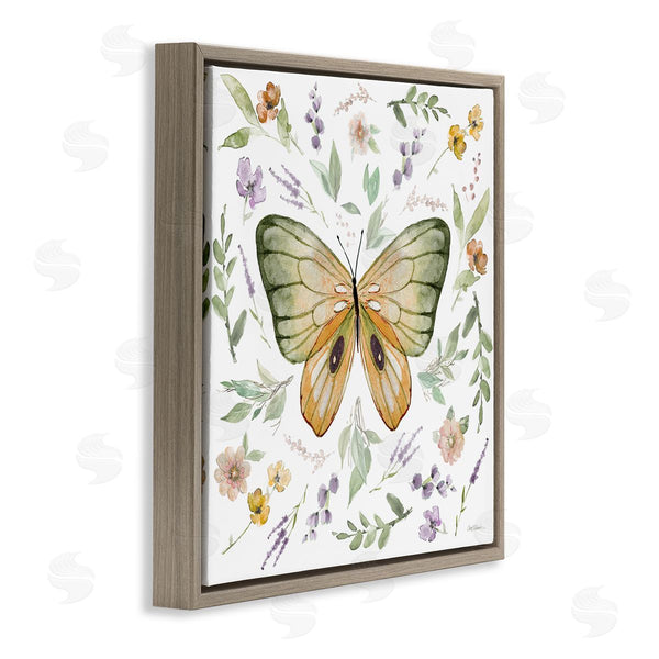 Stupell Industries Carol Robinson | Cottage Butterfly Botanicals Wall Art