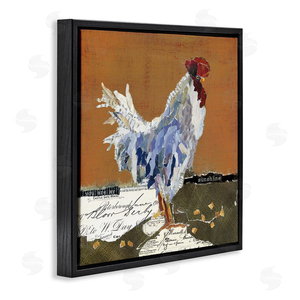 Stupell Industries Carol Robinson | Country Farm Chicken Collage My Sunshine Sentiment Wall Art