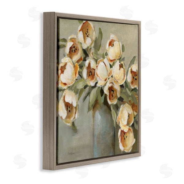 Stupell Industries Carol Robinson | Curved Flowers In Vase