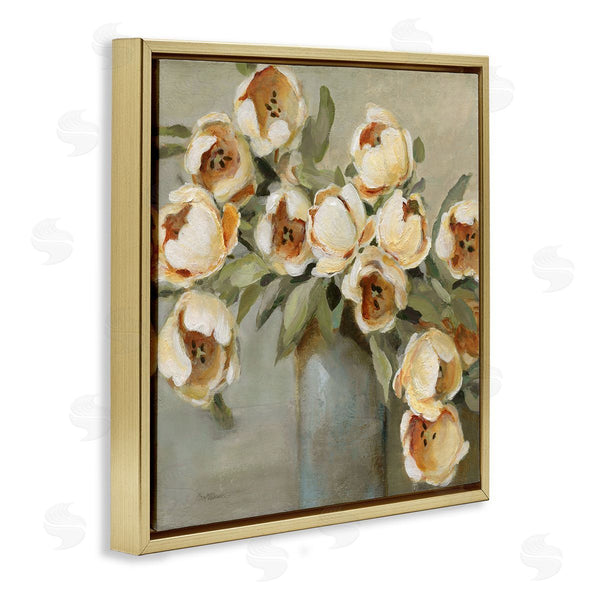 Stupell Industries Carol Robinson | Curved Flowers In Vase