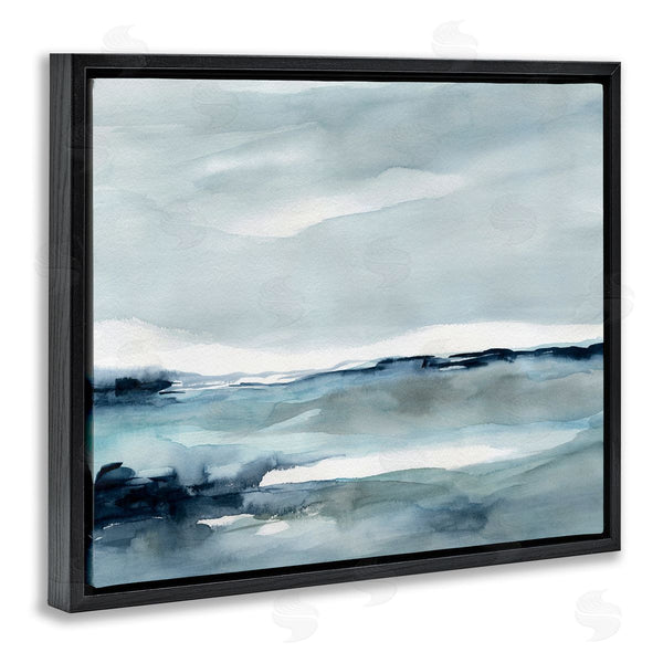 Stupell Industries Carol Robinson | Desolated Northern Polar Ocean Abstract Scenery View Wall Art