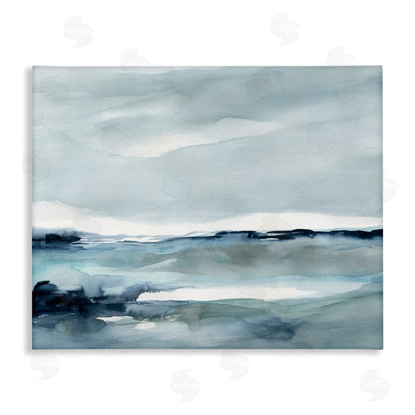 stupell industries Carol Robinson | Desolated Northern Polar Ocean Abstract Scenery View Wall Art