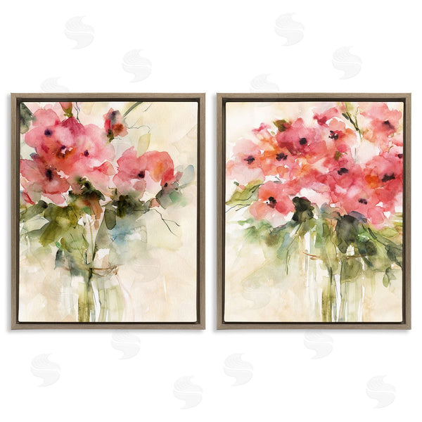 Stupell Industries Carol Robinson | Distorted Flowing Bouquets