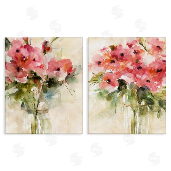 stupell industries Carol Robinson | Distorted Flowing Bouquets