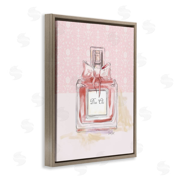 Stupell Industries Carol Robinson | Diva Chic Pink Perfume Wall Art