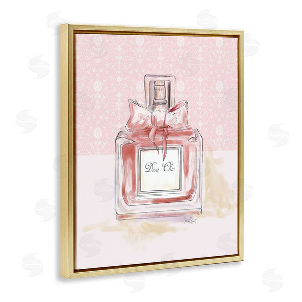 Stupell Industries Carol Robinson | Diva Chic Pink Perfume Wall Art