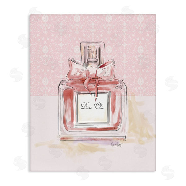 stupell industries Carol Robinson | Diva Chic Pink Perfume Wall Art