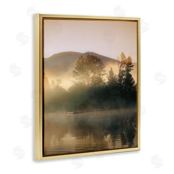 Stupell Industries Carol Robinson | Dock In Foggy Lake