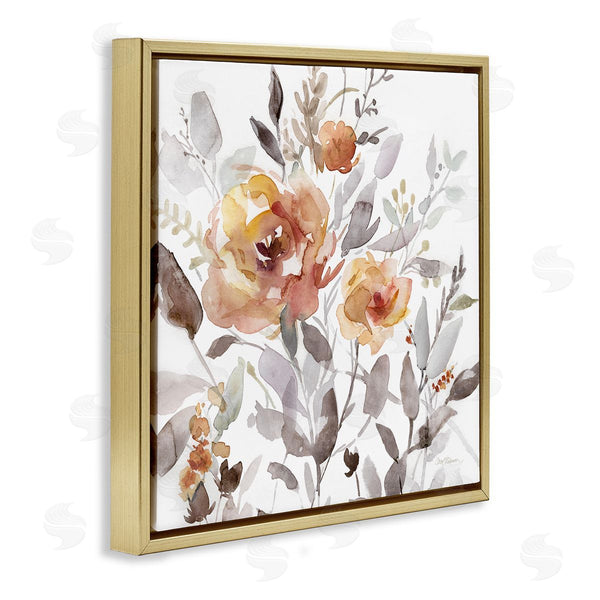 Stupell Industries Carol Robinson | Energetic Florals On White