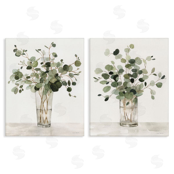 stupell industries Carol Robinson | Eucalyptus Herb Vases