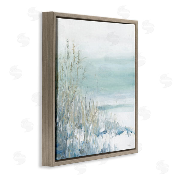 Stupell Industries Carol Robinson | Faded Coastal Beach Edge