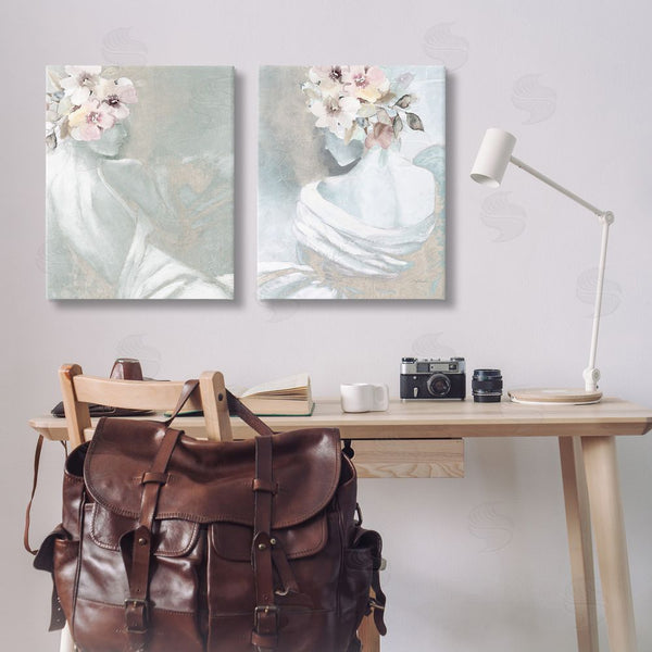 Stupell Industries Carol Robinson | Female Figure Floral Pose Wall Art