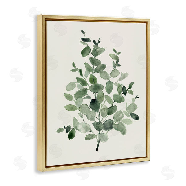 Stupell Industries Carol Robinson | Flecked Green Botanical Leaves
