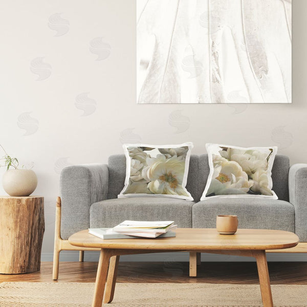 Stupell Industries Carol Robinson | Floral Blossom Shadows Printed Throw Pillow Set