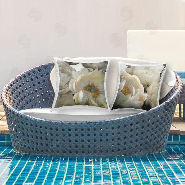 Stupell Industries Carol Robinson | Floral Blossom Shadows Printed Throw Pillow Set