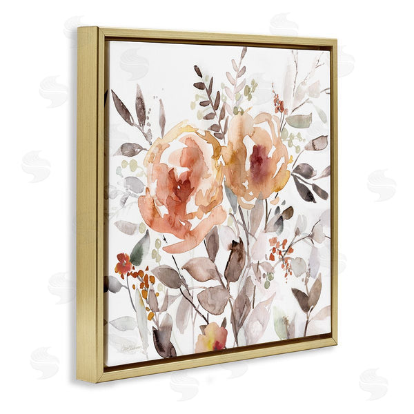 Stupell Industries Carol Robinson | Floral Impressions On White