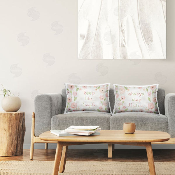 Stupell Industries Carol Robinson | Floral Positivity Statements