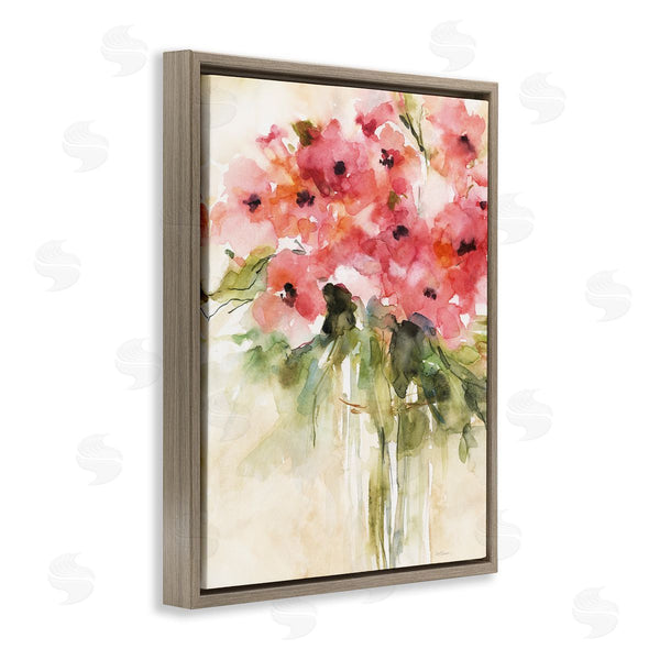 Stupell Industries Carol Robinson | Flowing Watercolor Style Bouquet