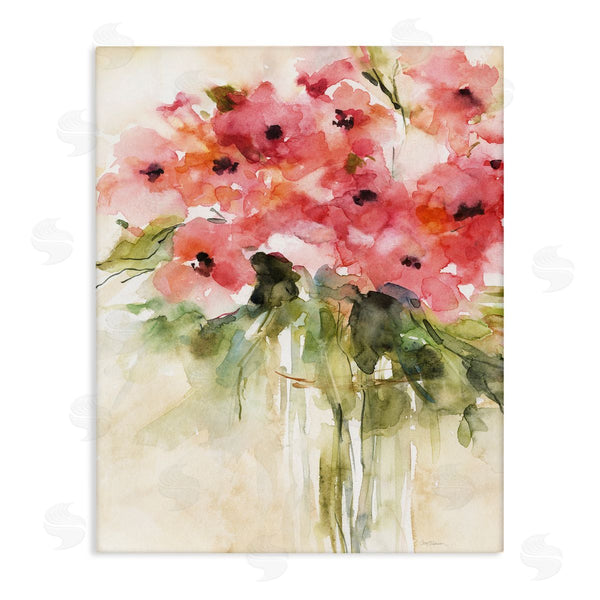 stupell industries Carol Robinson | Flowing Watercolor Style Bouquet