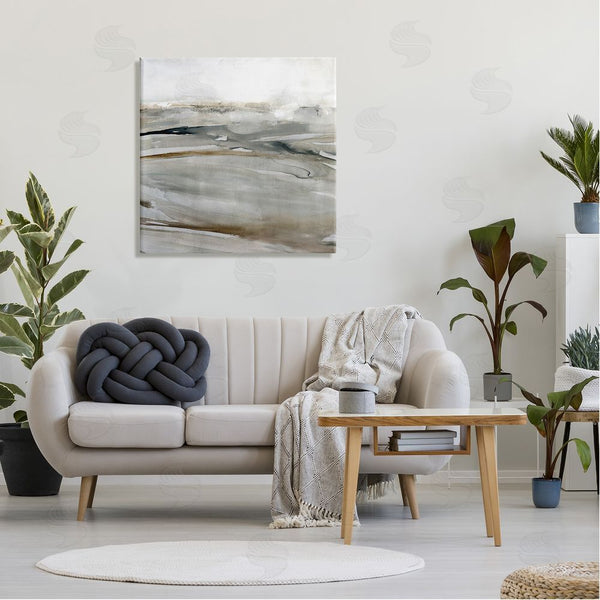 Stupell Industries Carol Robinson | Fluid Brown Abstract Composition Wall Art