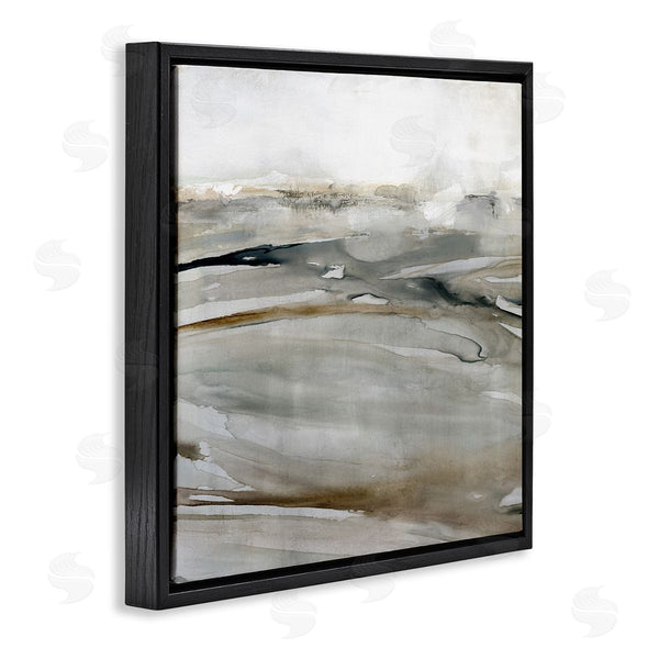 Stupell Industries Carol Robinson | Fluid Brown Abstract Composition Wall Art