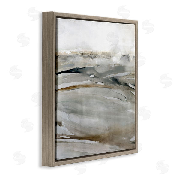 Stupell Industries Carol Robinson | Fluid Brown Abstract Composition Wall Art